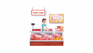 Logo Perusahaan Toko Daging Segar - Lowongan Kerja Kasir Toko