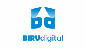Logo Perusahaan Biru Digital - Lowongan Kerja Motion Graphic Designer – Finance – Advertiser – Community Development Officer